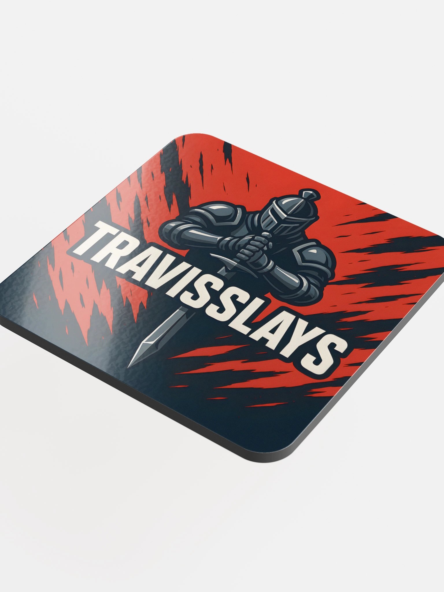 Knight's Valor Glossed Coaster product image (4)