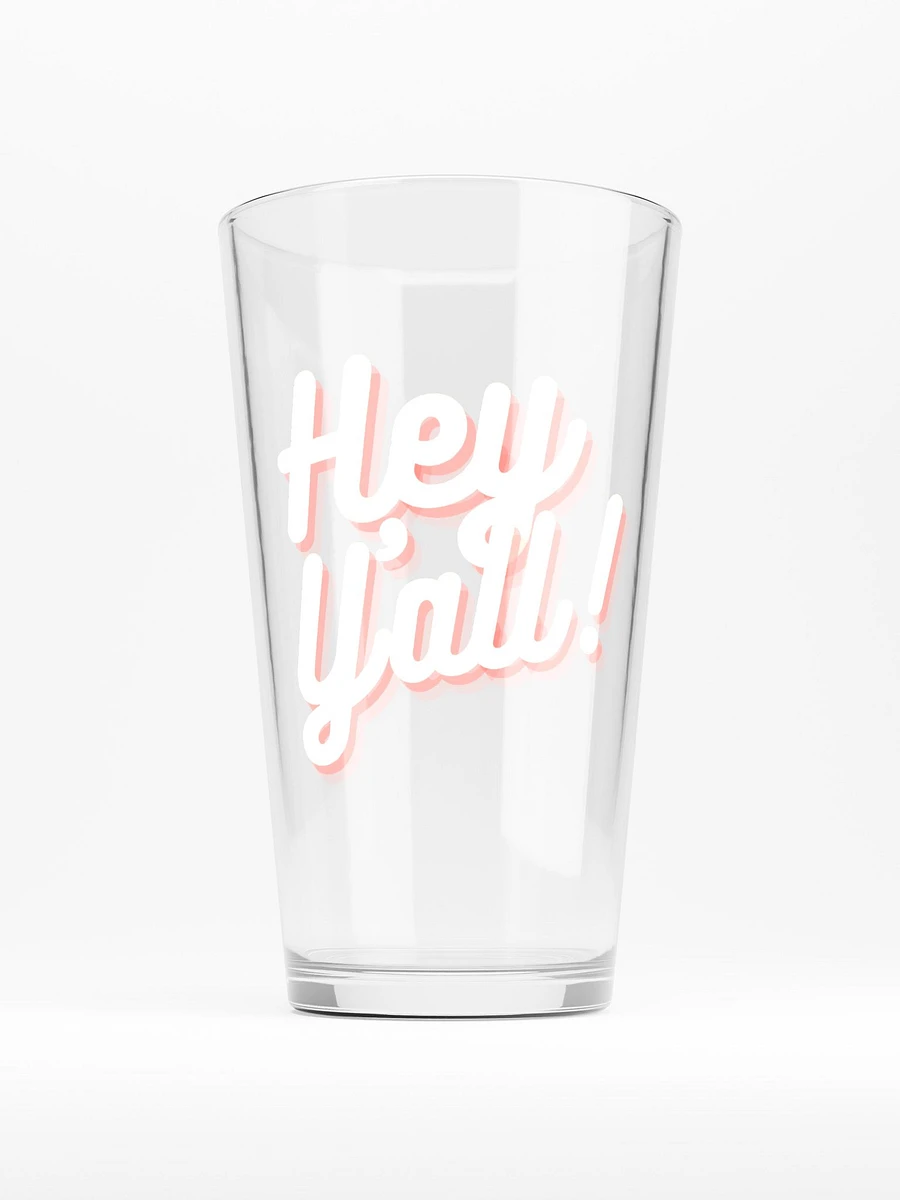 Hey Y'all Pint Glass product image (1)