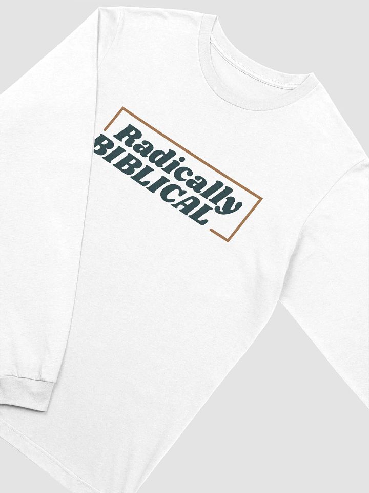 Men's Long-Sleeve T-Shirt: Radically Biblical (more colors available) product image (2)