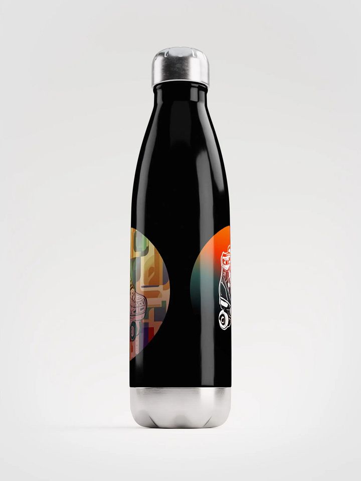Evie Skates drink Bottle with two crazy logos. product image (2)