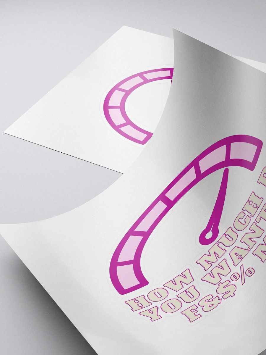 How Much Sticker product image (4)