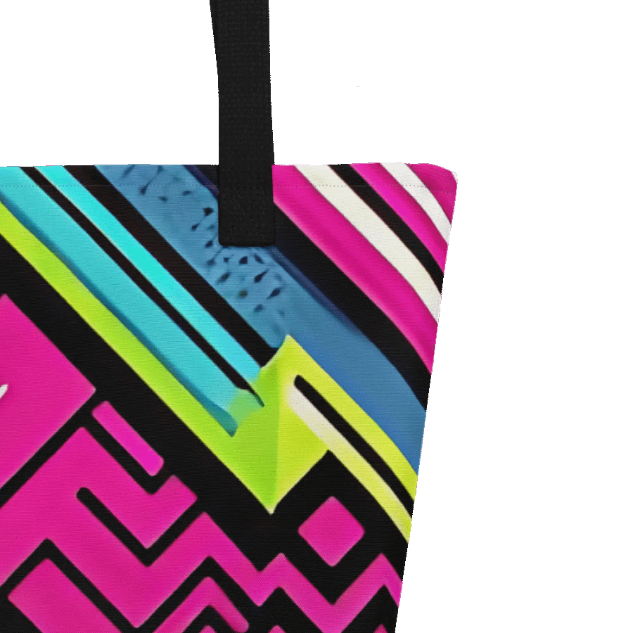 Neon Pop Art Tote Bag product image (9)