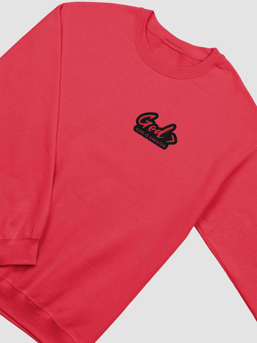 God > RED TEXT Sweatshirt product image (2)