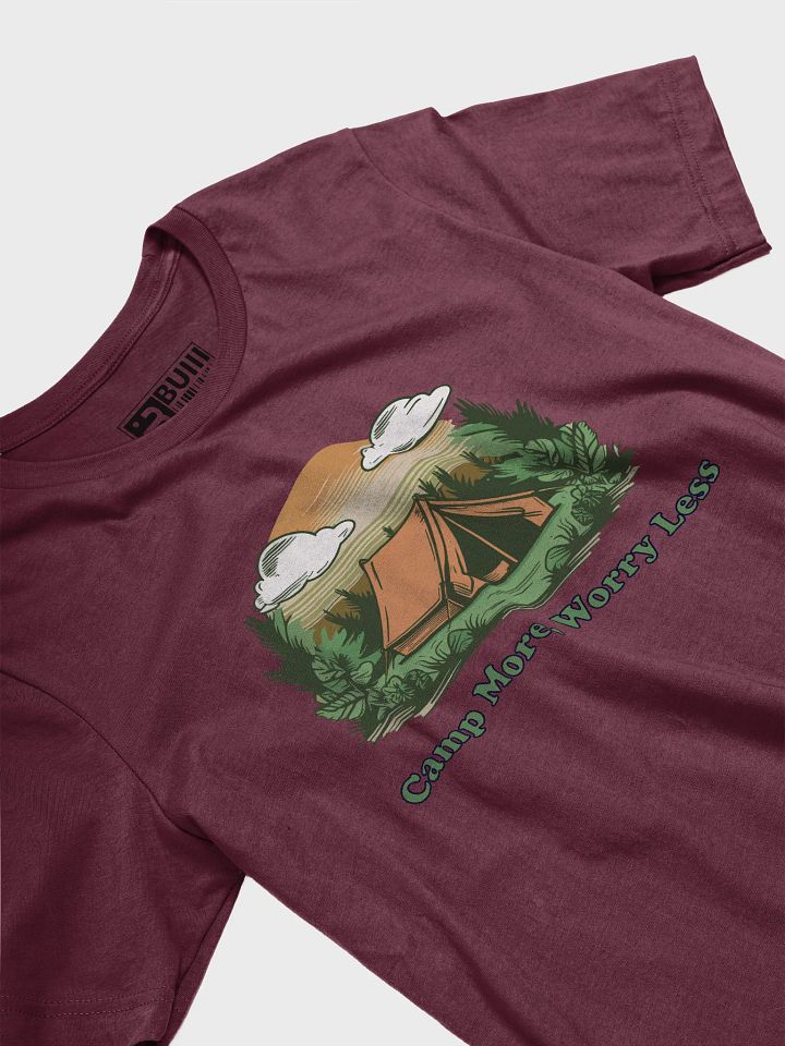BUIII: Camp More, Worry Less T-Shirt product image (2)