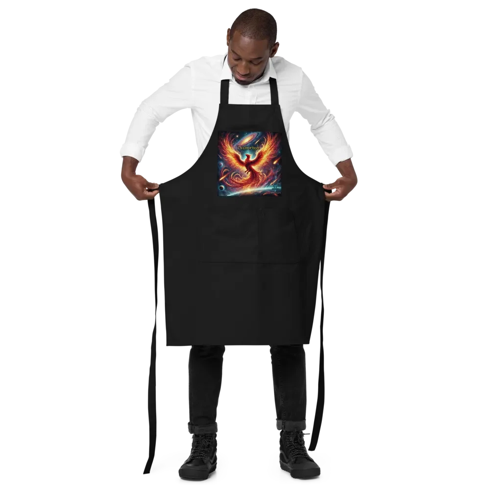 Distorted Album Cover Apron - Show Your Support - Kitchen - 100% Organic Cotton product image (5)