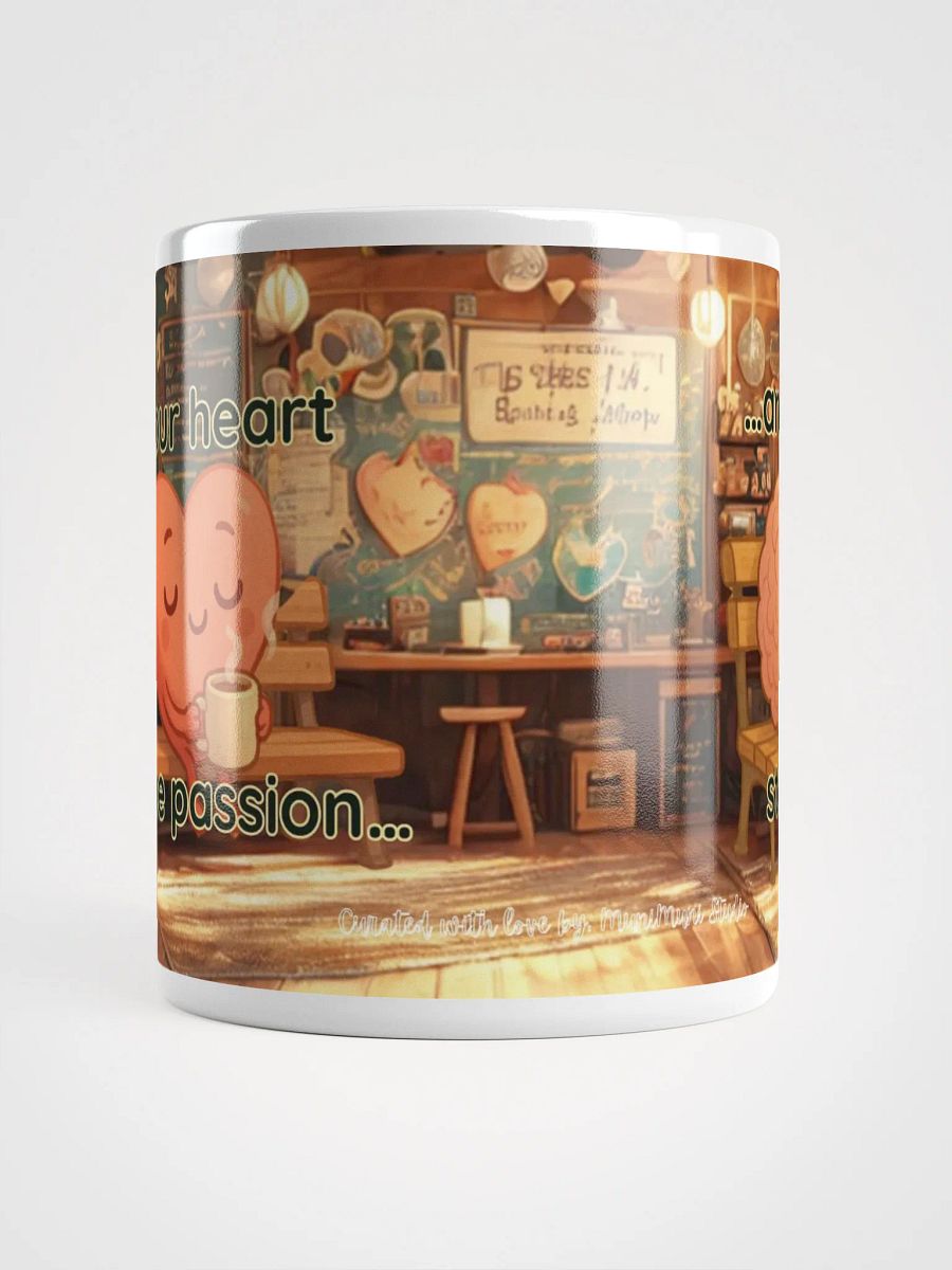 Follow Your Heart - Kawaii Inspirational Coffee Mug product image (5)