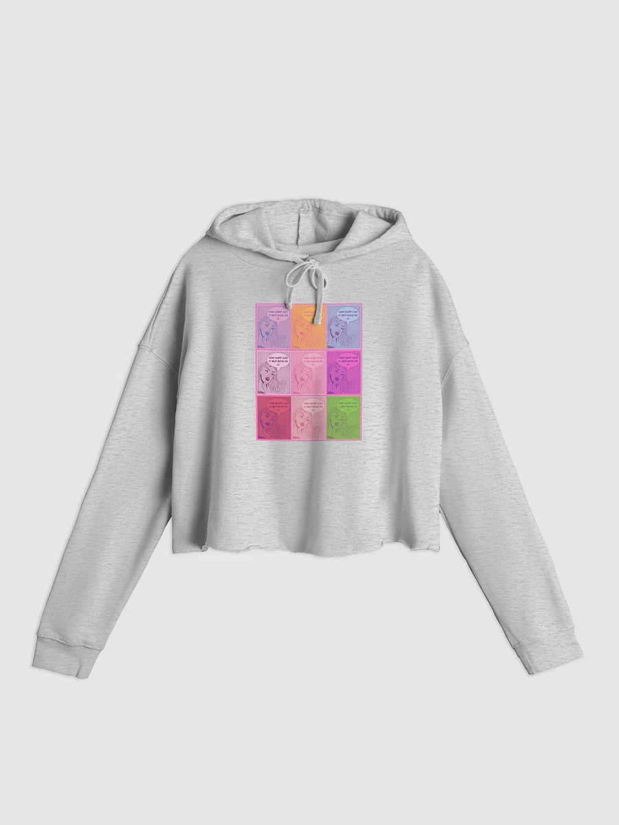 Limited Edition Pop Art Cropped Hoodie product image (1)
