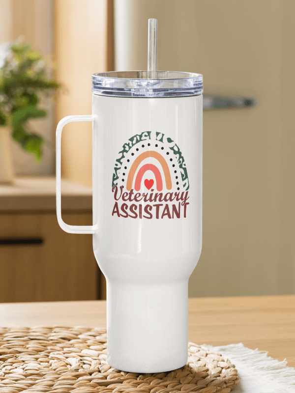 "Veterinary assistant" Travel Mug with a Handle product image (13)