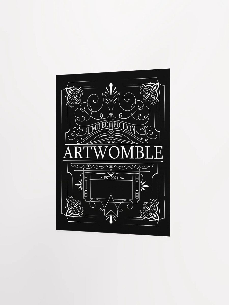 Artwomble Poster - Black product image (6)