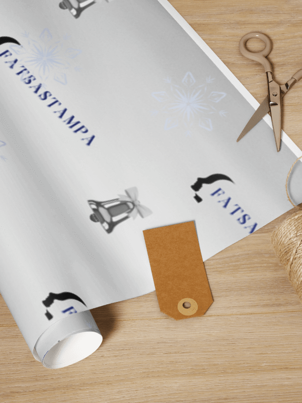 Silver Wrapping Paper product image (4)