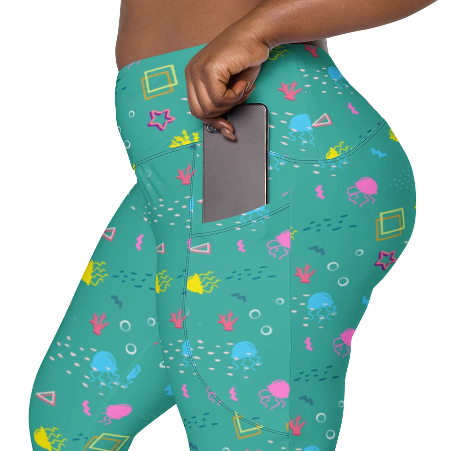 Shifty Seas pattern pocket leggings product image (5)