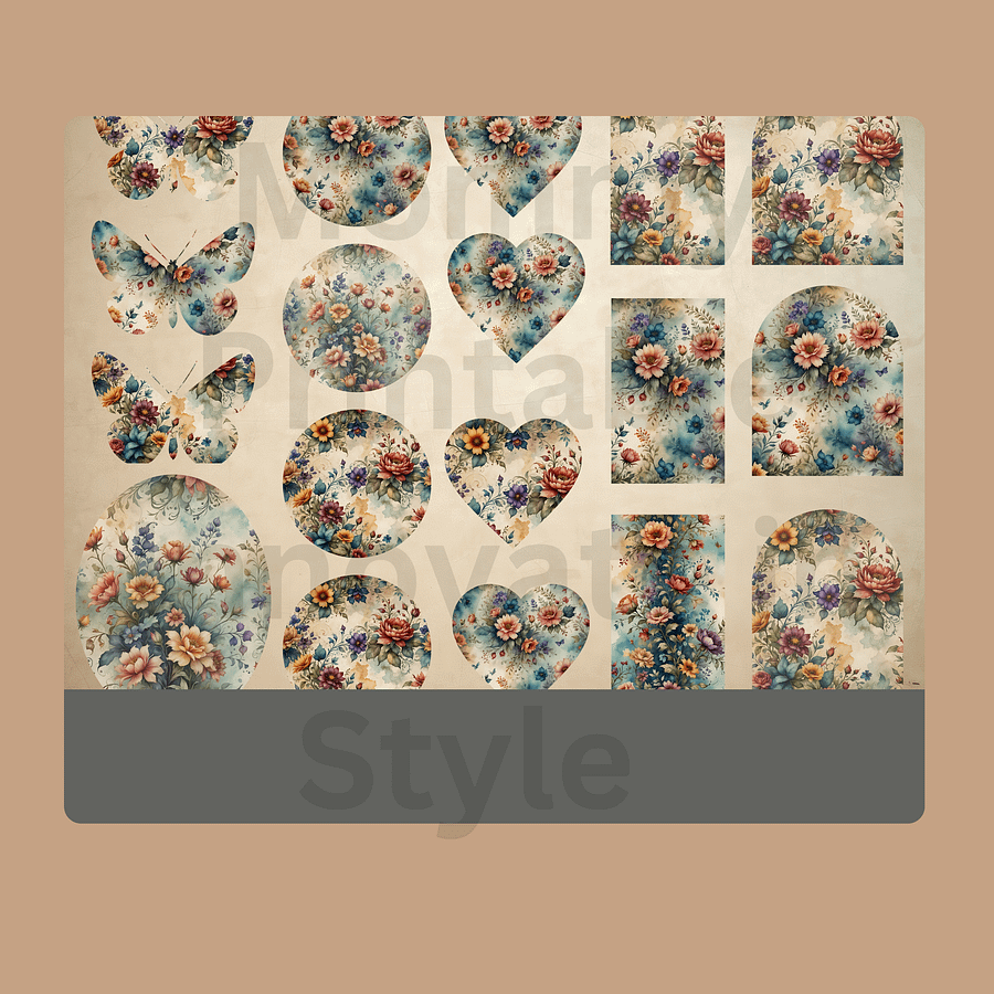 Vintage Blooms Junk Journal product image (5)
