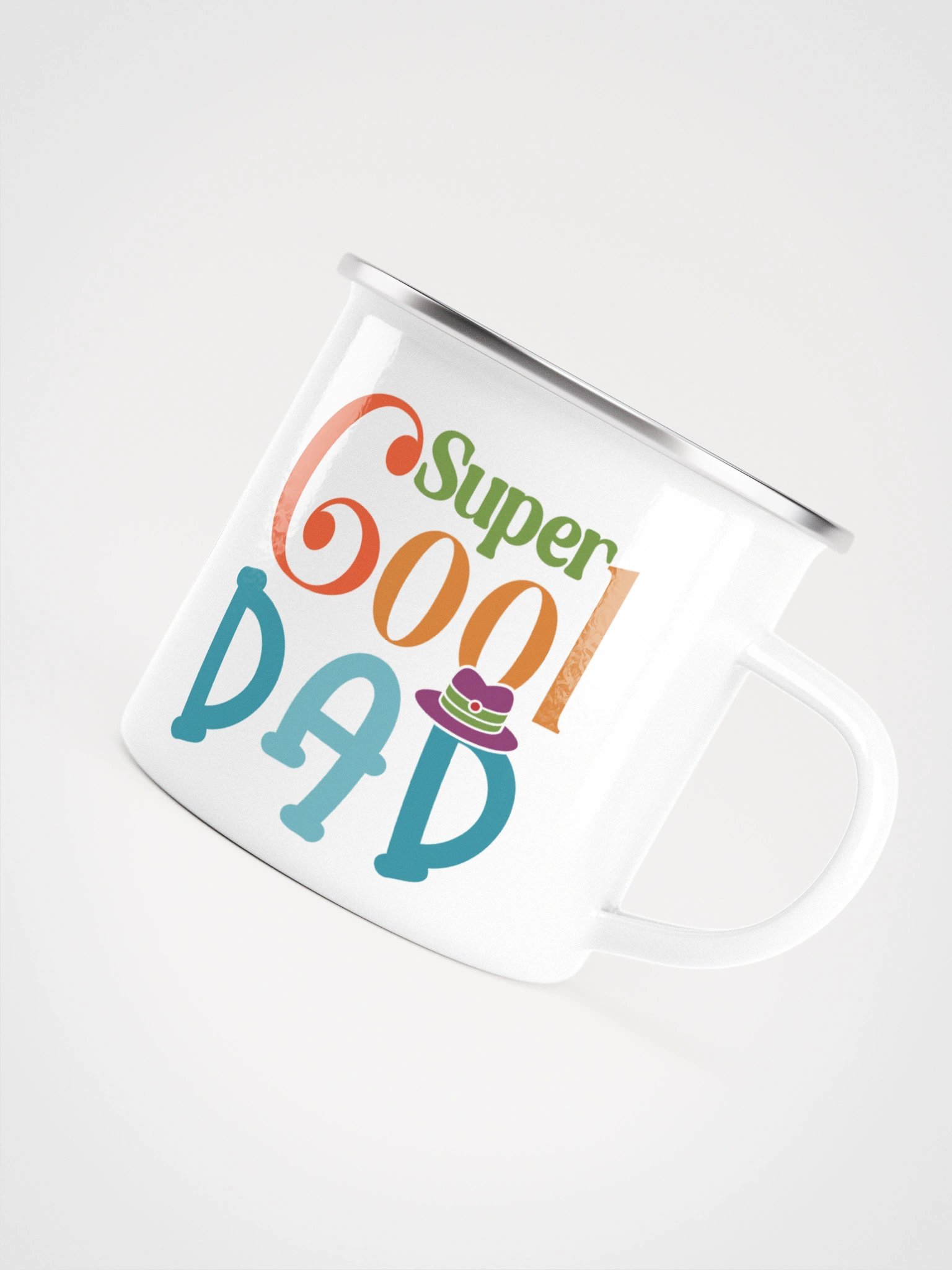 Super Cool Dad Enamel Mug product image (5)
