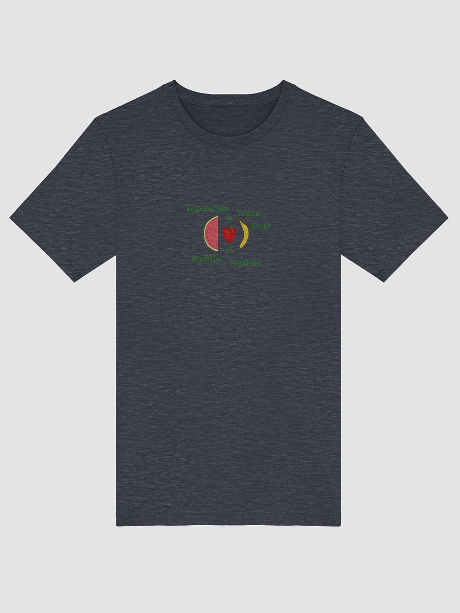 Healthy Wealthy Vegetarian & Vegan T-Shirt product image (5)