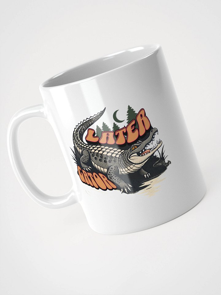 Later Gator White Glossy Mug product image (2)