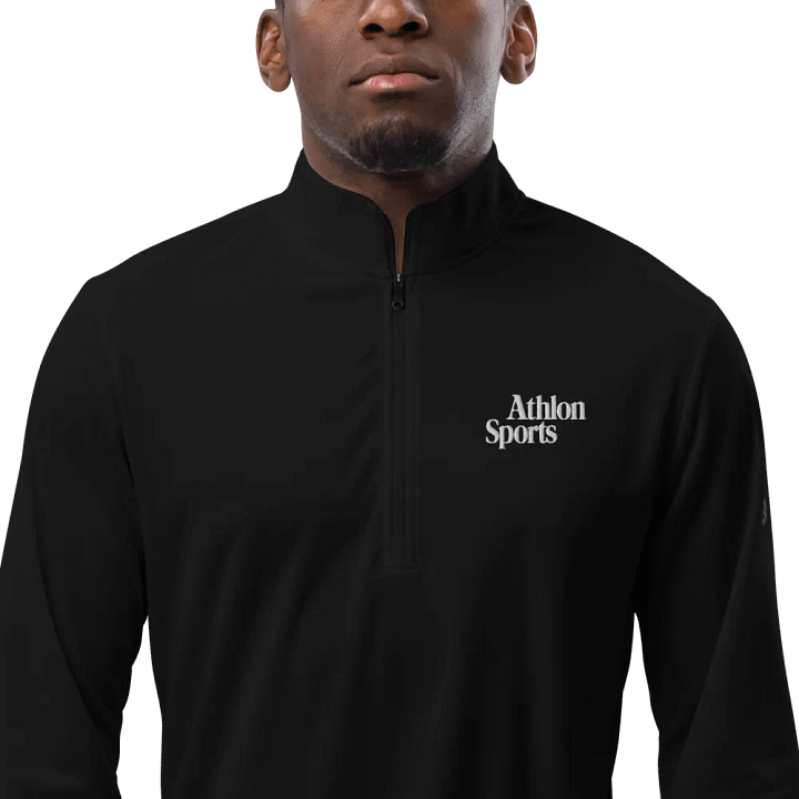 White Logo | Adidas Quarter Zip product image (2)