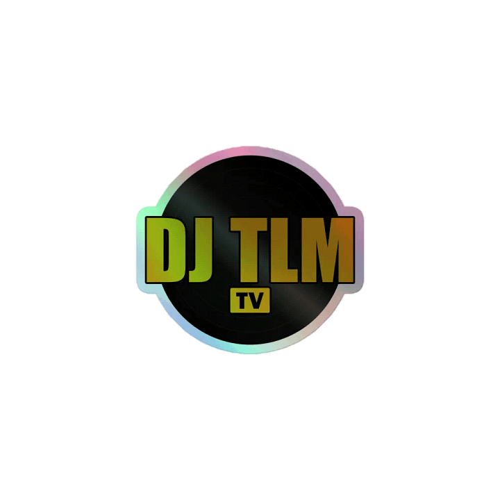 DJ TLM TV Holographic Sticker Set product image (1)