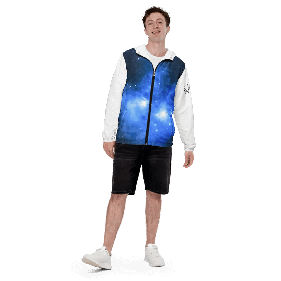 AstroAF Signature Pleiades All-Over Print Windbreaker product image (4)