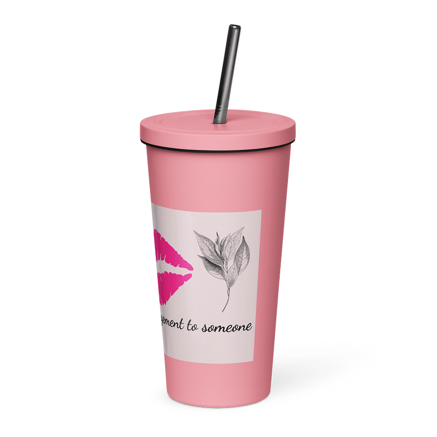 Encouragement Lips Insulated Tumbler product image (3)