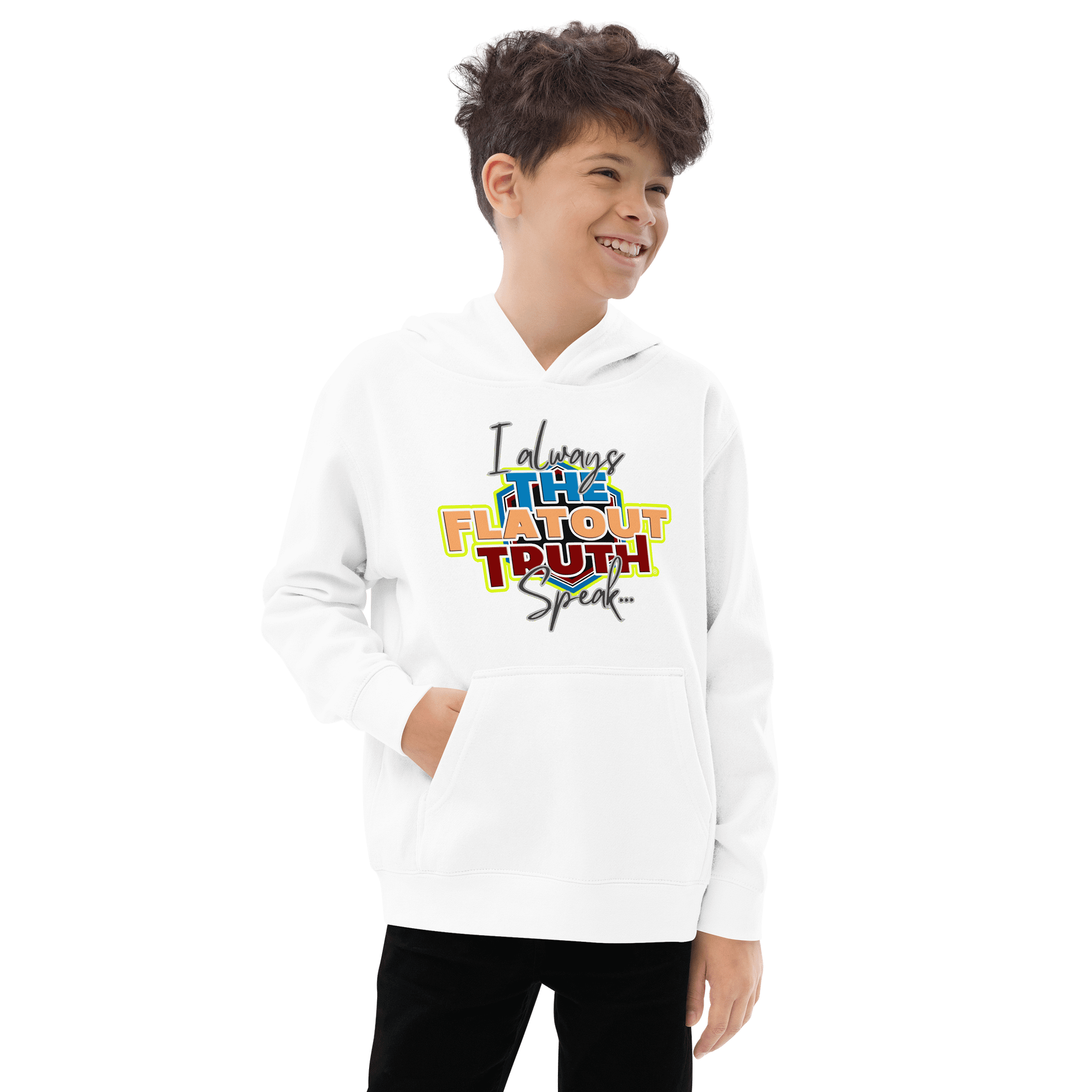 "I Always Speak" TFOT Sandy Hex Youth Pullover product image (2)