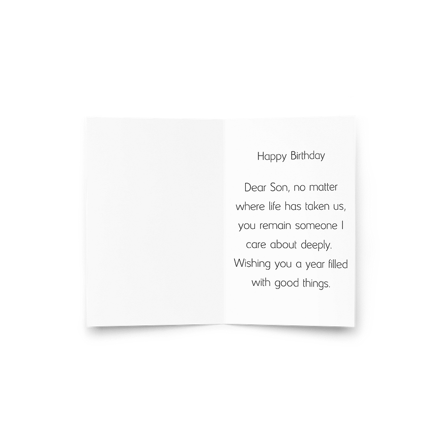 Birthday card - General tone product image (3)