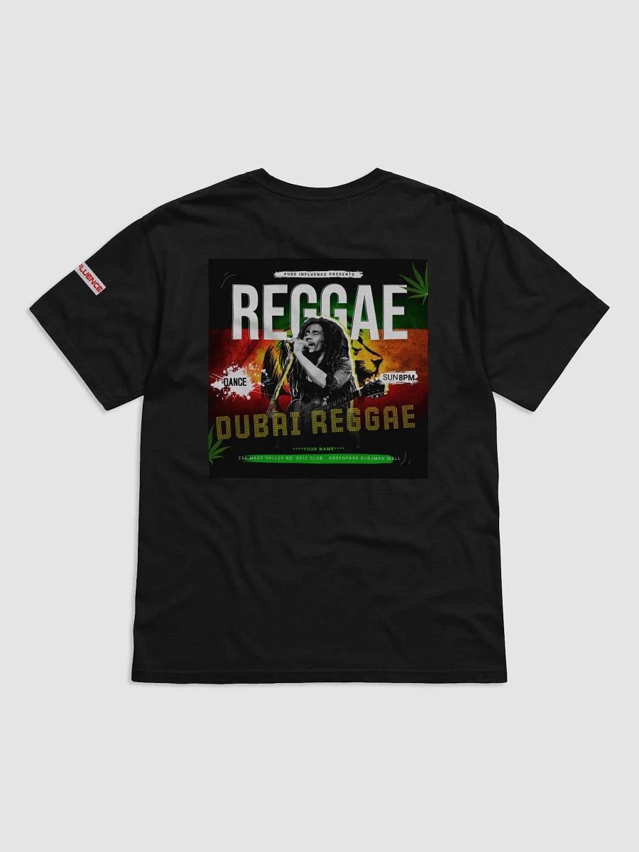 PURE INFLUENCE REGGAE T-SHIRT DUBAI REGGAE TSHIRT product image (6)