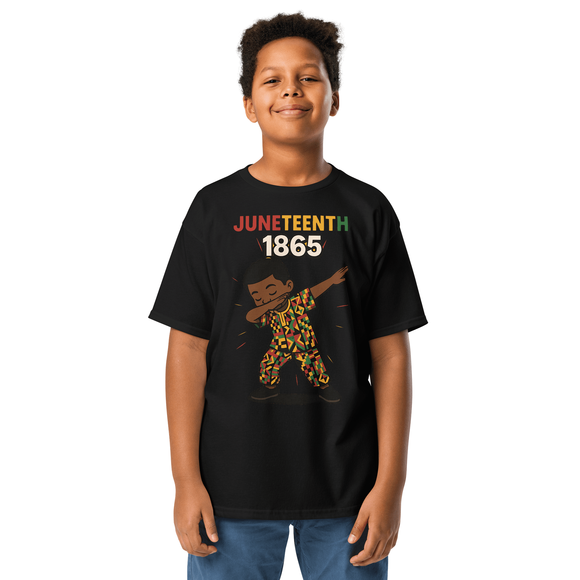 Juneteenth Celebration Dab Youth Tee product image (1)