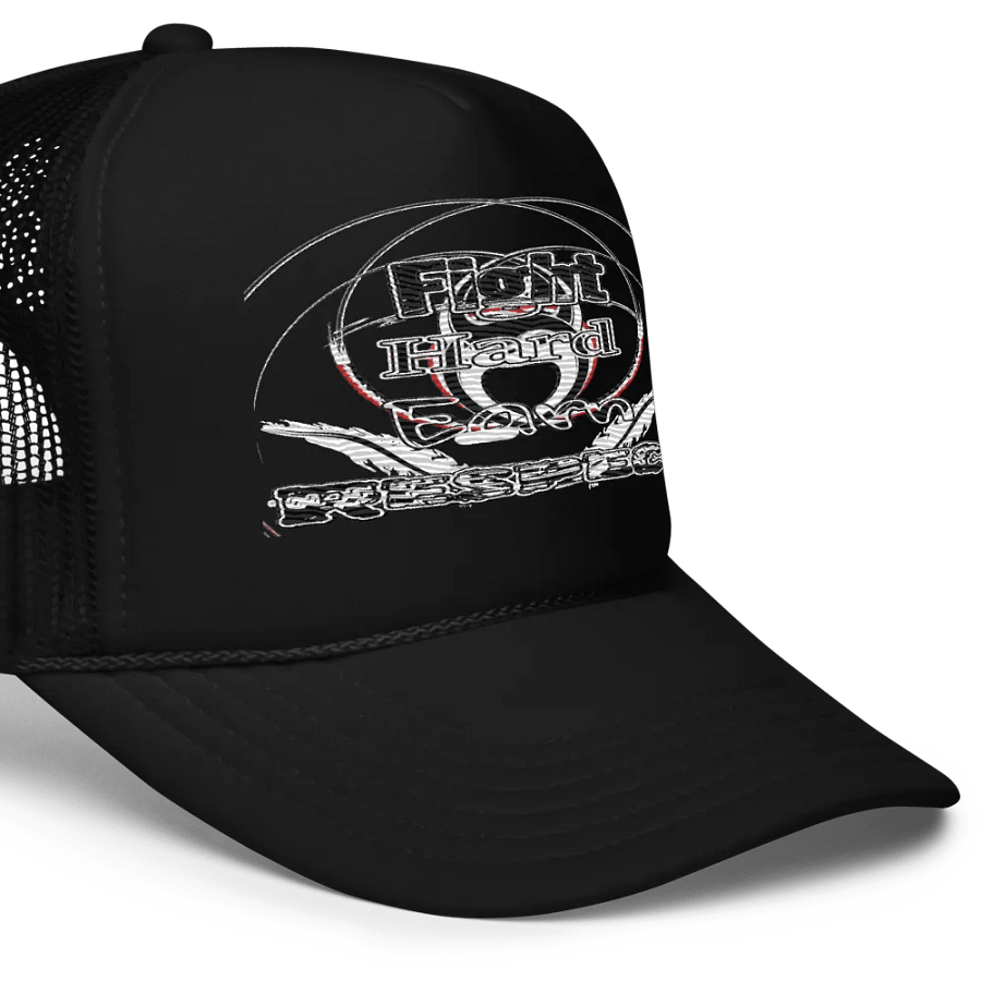 Fight Hard Earn Respect - Embroidered - Foam Trucker Hat product image (7)