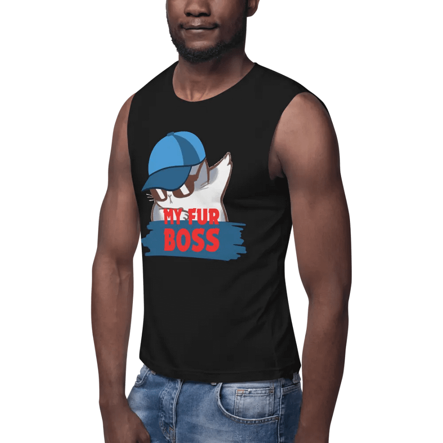 GUILLOVELO FUR BOSS MUSCLE TANK product image (3)