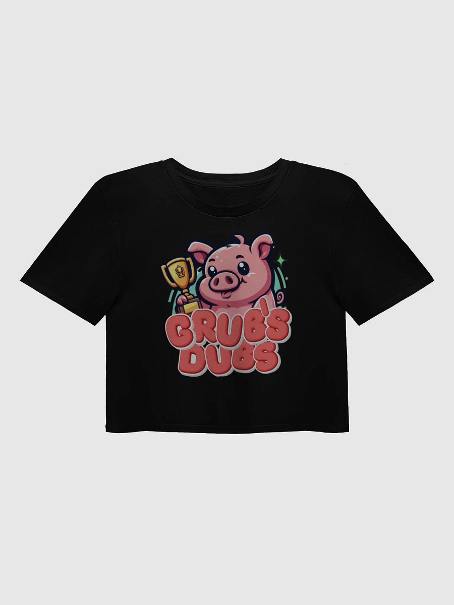 Grubs Dubs Women's Premium Crop Top product image (54)
