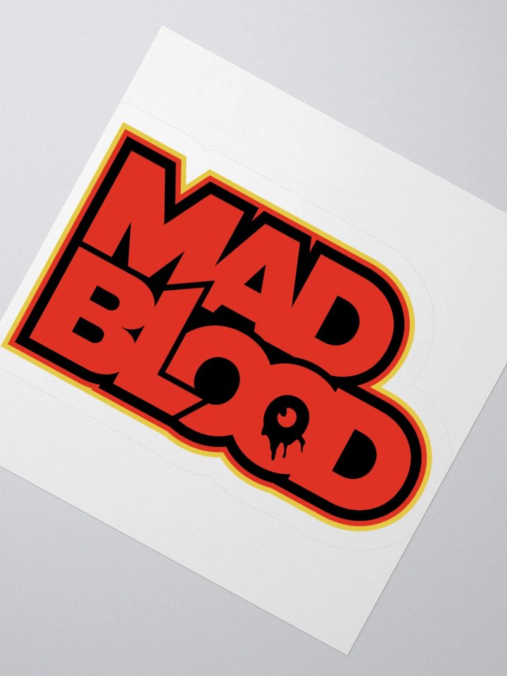 Mad Blood Logo Sticker product image (5)