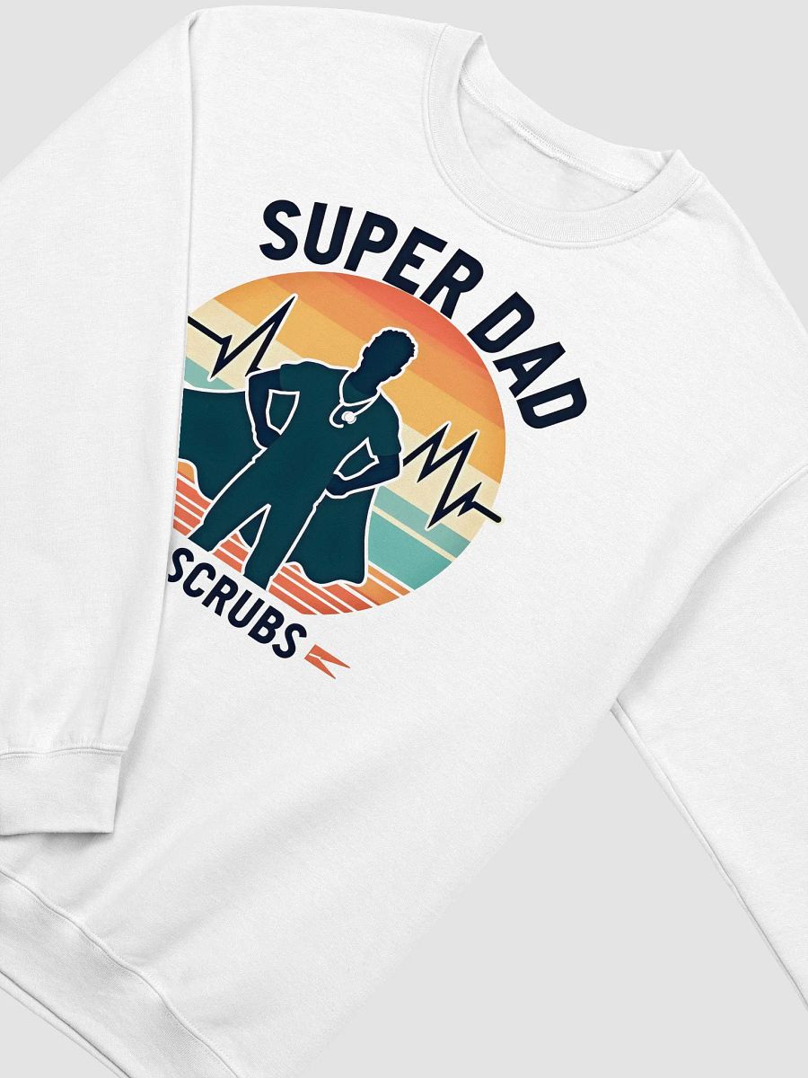 Super Dad in Scrubs Crewneck Sweatshirt product image (19)