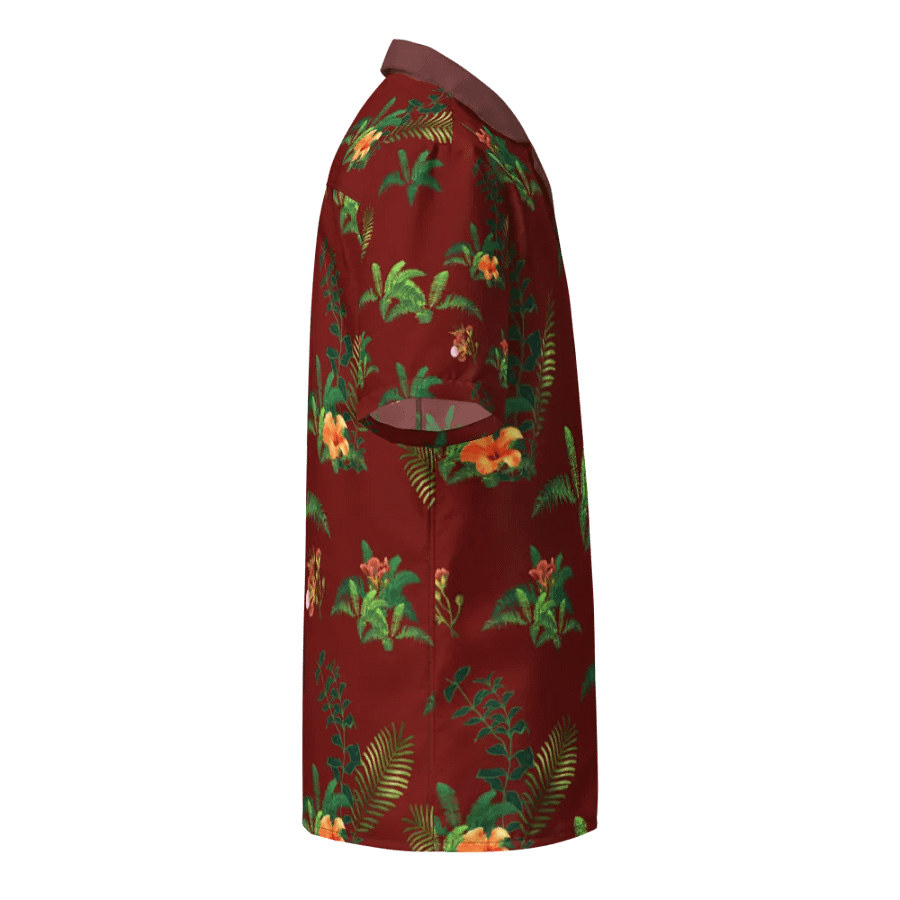 Vacation Beach Tropical Leaves Hawaiian Shirt product image (6)