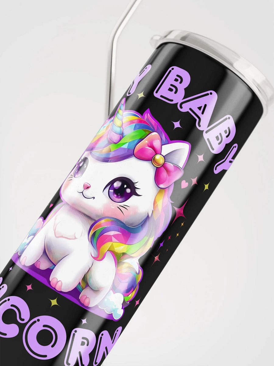 Rainbow Baby Unicorn Stainless Steel Tumbler product image (8)