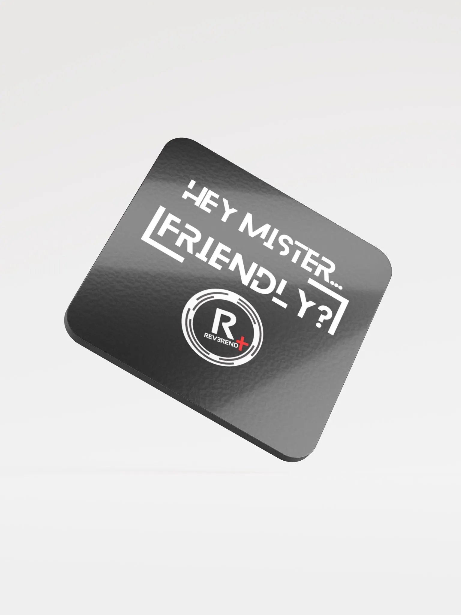 HEY MISTER...FRIEND! Reverend Cork Coaster product image (1)
