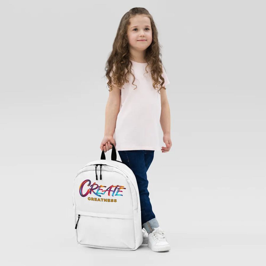 Create Greatness Full Print Backpack product image (8)