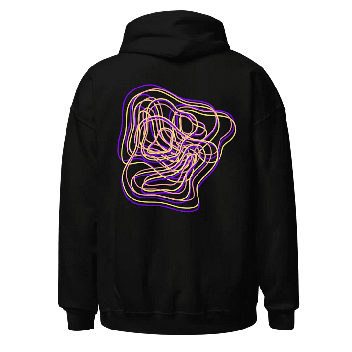 Vibrant Abstract Unisex Hoodie product image (1)