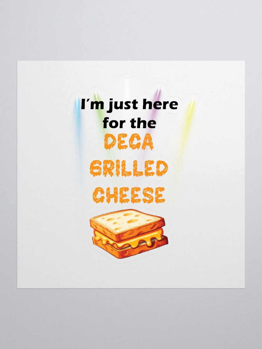 DECA Grilled Cheese Sticker product image (1)
