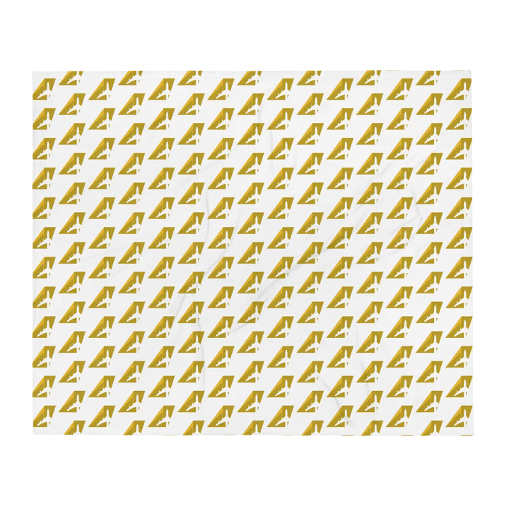 Economy-Class Flight Blanket - James Warren-Oliver Two-Tone Gold Tailfin product image (1)