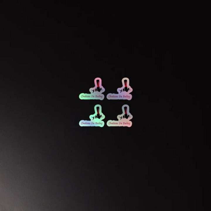 "Becky" Holographic Stickers product image (2)