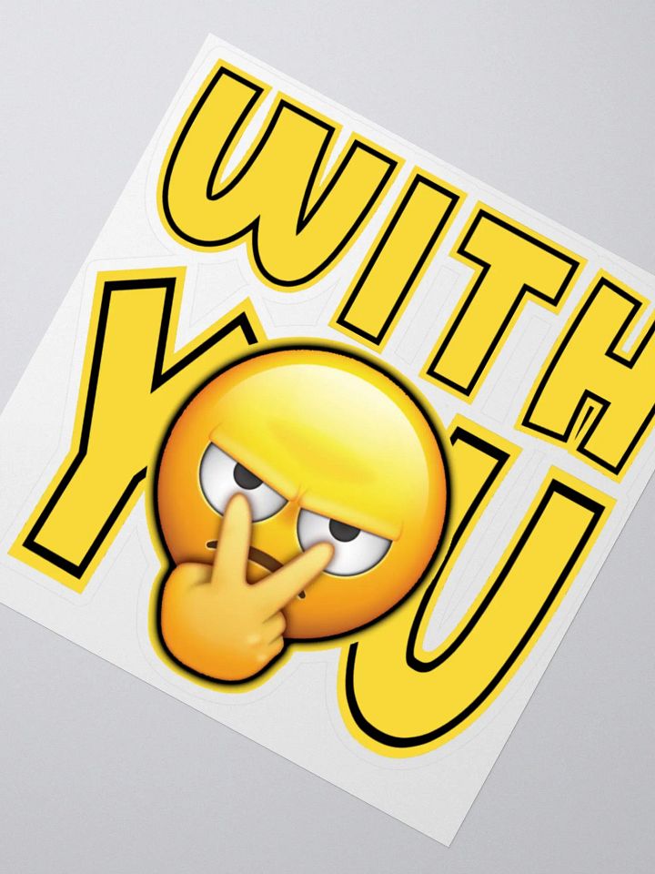 WITH YOU Sticker product image (2)