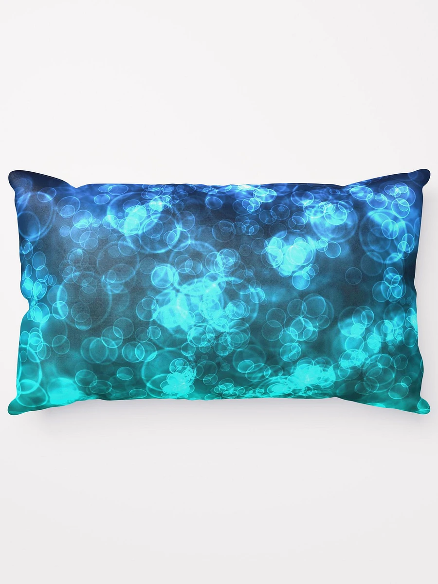 Blue Ocean Bokeh Throw Pillow product image (14)