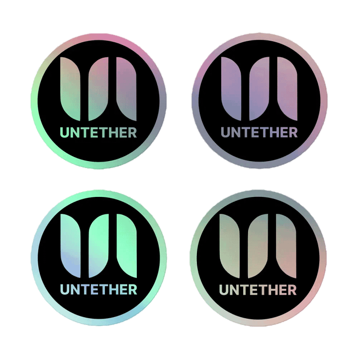 Holographic Laptop Stickers product image (2)