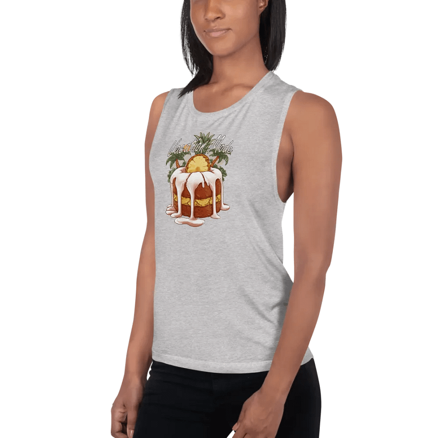 Vacation Mode Pineapple Flowy Women's Tank Top product image (50)