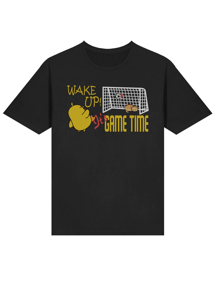 Soccer Cat (WAKE UP, It's GAME TIME) - Unisex Adult Super Soft Lightweight T-shirt product image (1)