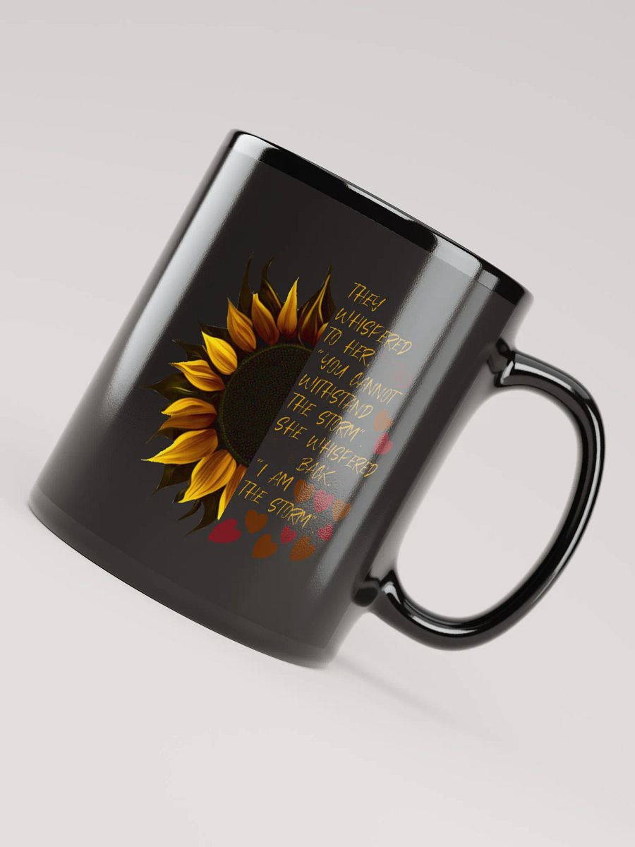 I Am the Storm Sunflower Mug product image (8)