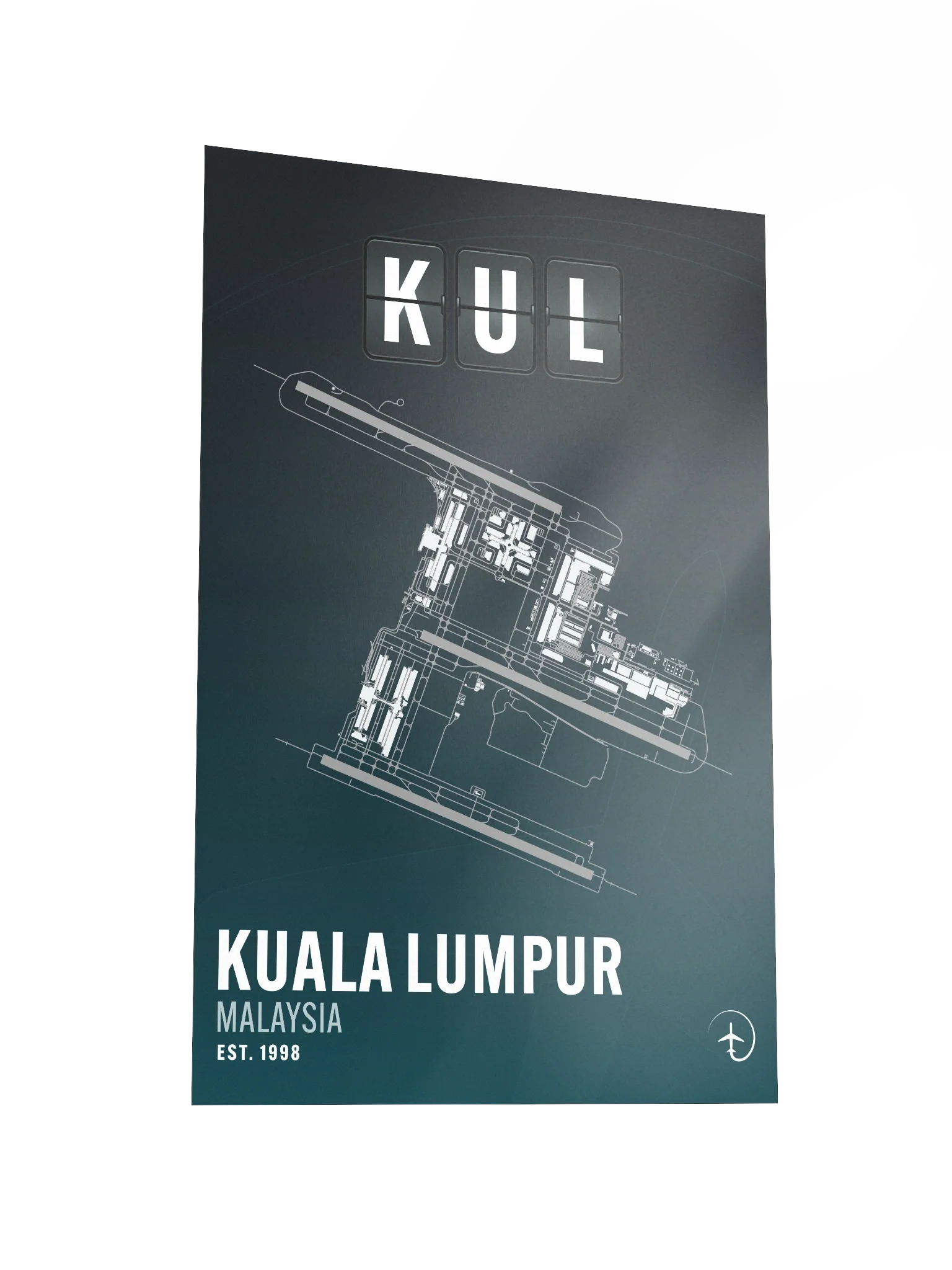 Kuala Lumpur KUL Poster product image (3)