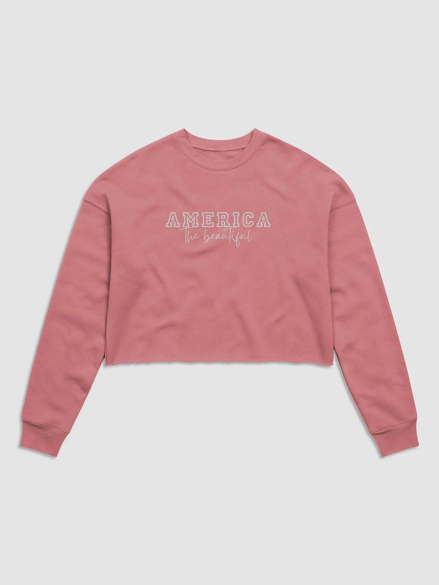 America the Beautiful Tee Crop Pullover product image (1)