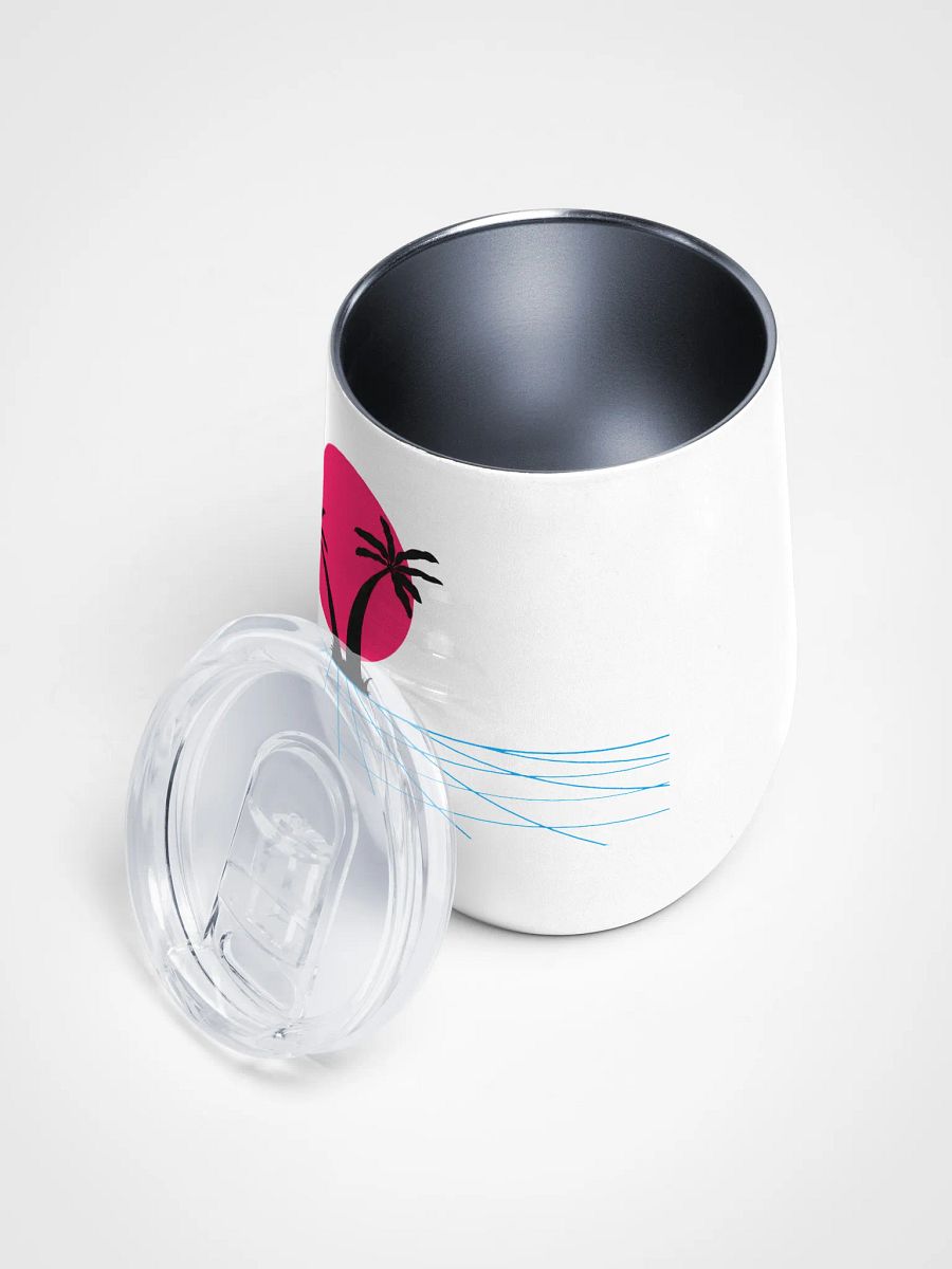 Retro Sunset Wine Tumbler product image (3)
