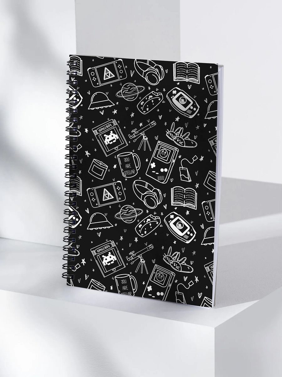 Doodle Spiral Notebook product image (4)